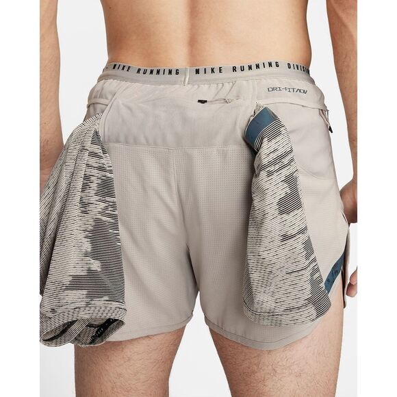Nike Run Division Dri-FIT ADV Shorts Color: Light Iron Ore DV9292-292 Size L NWT - Picture 8 of 8